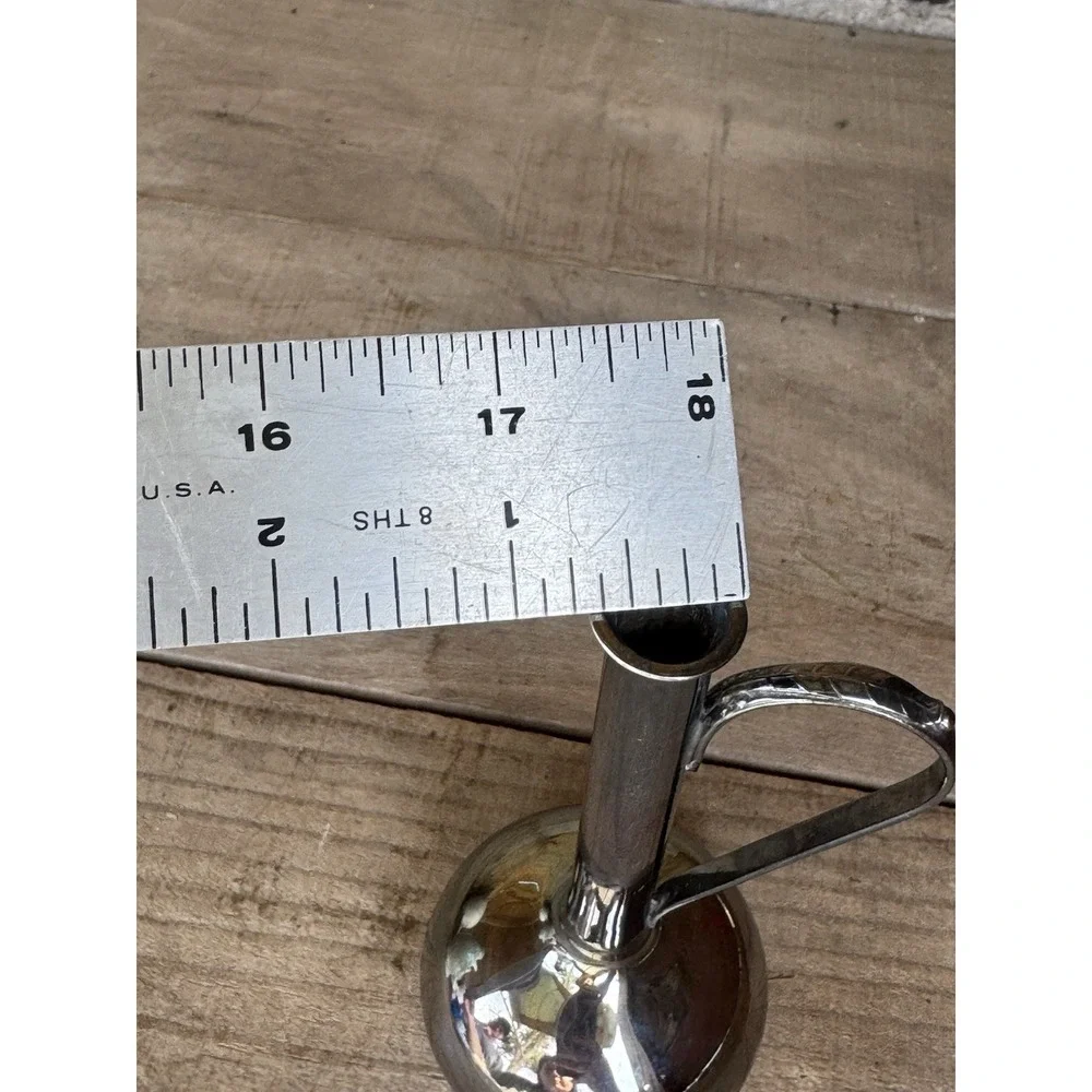 Vintage Sliver Plated Bud Vase  MCM